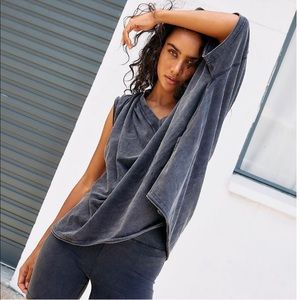 Free People Set | top + biker shorts